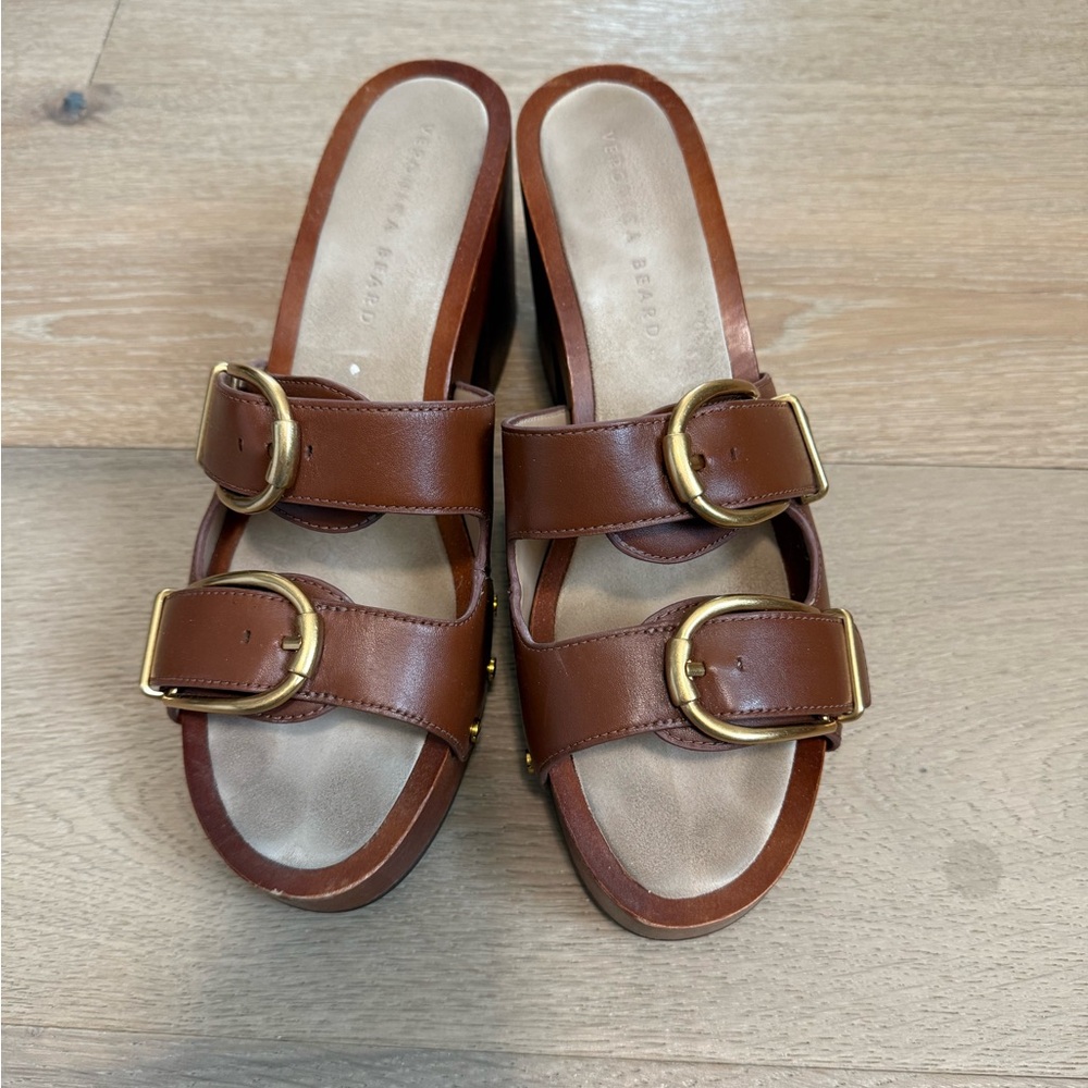 Veronica Beard Halifax Clog in Hazel